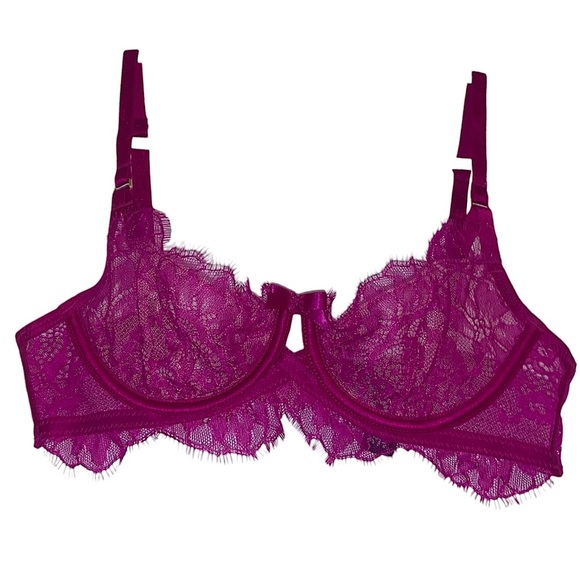 Victoria’s Secret Very Sexy Unlined Demi / Demi-Buste Bra 32B - Picture 1 of 13